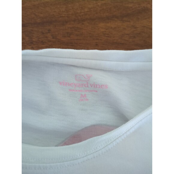 Vineyard Vines Santa Hat Long Sleeve 100% Cotton Tee Boys Size Medium GUC - Picture 5 of 7